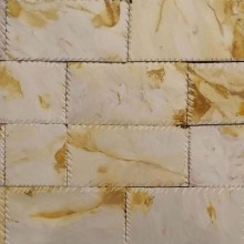 Piedra Laja Blanco Oxido 10x20