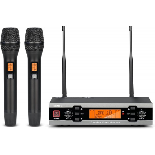 Sistema Micrófonos Inalámbricos TKLBLS K12 - 2 Micrófonos