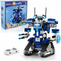 Kit para construcción de un robot, manejo por control remoto y aplicación, aprendizaje STEM, ciencias educativas