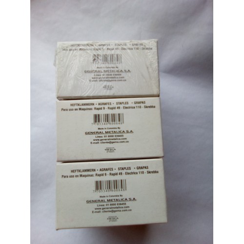 Cajas De Grapas Wingo 9(23)/17