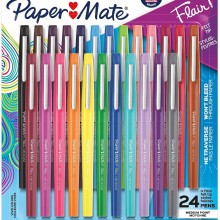 Bolígrafos de punta de fieltro, paquete 12 unidades