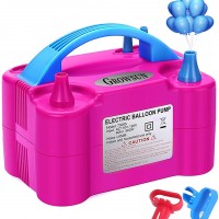 Bomba eléctrica de globo de aire de 110 V, 600 W, inflador de globo para de...