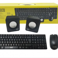 Combo Teclado Mouse Cornetas Agiler
