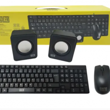 Combo Teclado Mouse Cornetas Agiler