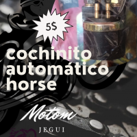 Cochinito automático para horse