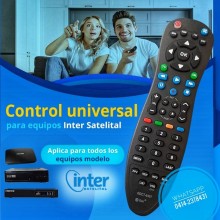 Control Remoto Para Decodificadores de inter, inter Satelital HD, Smartbox,...