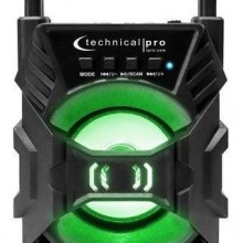 Corneta Technical 4 Pulgada Pro 100 Watts Recargable Bluetooth Led Speaker