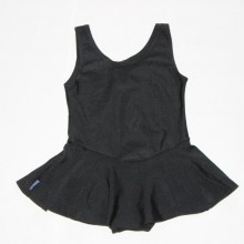 Malla Negra de Baile Talla 6 sin mangas