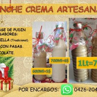 Ponche Crema Artesanal Sin Huevo