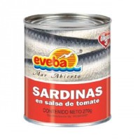 Sardina Tomate Eveba 270g
