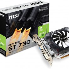 Tajeta Video MSI GEFORCE GT730 700M 4Gb DDR3 128Bit PCI-e VGA DVI HDMI