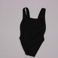 Traje de baño negro niña Talla 6