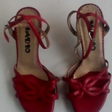 Zapatos rojos de mujer talla 35