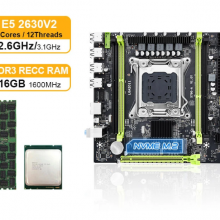 SZMZ X79G-A Office Tarjeta Madre Xeon kit con E5 2630 V2 Procesador X79  LG...