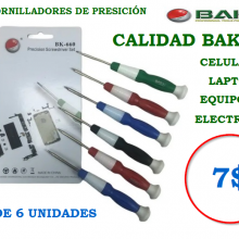 Juego De Destornilladores Baku Modelo: Bk-660.