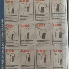 carbones ELECTRICOS AL MAYOR