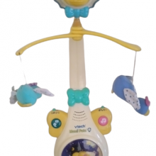 Móvil Vtech mamá Ganza, con luces y sonido.