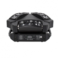 SHEHDS-Mini luz LED de araña para uso de DJ, discoteca o bar, foco con cabe...