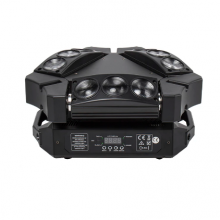 SHEHDS-Mini luz LED de araña para uso de DJ, discoteca o bar, foco con cabe...