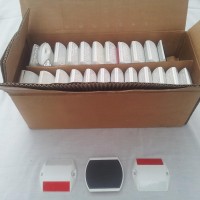 Caja De 100 Unidades Ojos De Gato Viales Tachas 3M Blancas