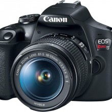 Canon EOS Rebel T7 Cámara DSLR con lente de 18-55mm | Wi-Fi integrado | Sen...