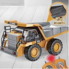 Camión de Volteo de Control remoto para niños, vehículo de ingeniería de 2,...