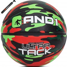 AND1 Ultra Grip - Balón de baloncesto de goma avanzada, tamaño oficial 29.5...