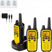 Midland LXT630VP3, radios FRS con 36 canales de dos vías, hasta 30 millas d...