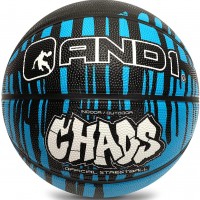 AND1 Paquete de baloncesto y bomba de goma colección Drip, tamaño oficial 2...