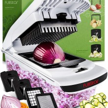 Fullstar. Picadora de verduras, Vajilla, Negro