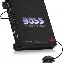 BOSS AUDIO R3400D Riot 3400-Watt Monoblock, clase D 1 - 8 ohmios estable Mo...
