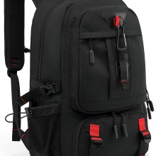 Mochila de viaje de 18.3 pulgadas funda para laptop y compartimento para za...