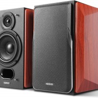 Edifier P17 - Altavoces pasivos para estantería de libros 2 vías, con sopor...