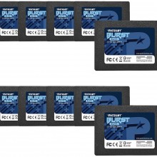 Patriot Burst Elite SATA 3 480GB SSD 2.5 - 10 unidades