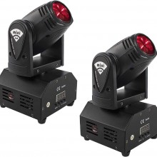 SHEHDS Mini haz de luces LED de 10 W - luces de cabeza móvil 4 en 1 RGBW - ...