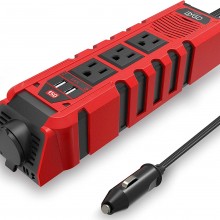 Inversor de corriente de automóvil de 150 W, convertidor de corriente conti...