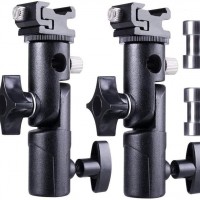 Soporte de montaje para cámara Speedlite Soporte de flash, montaje para par...