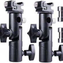 Soporte de montaje para cámara Speedlite Soporte de flash, montaje para par...