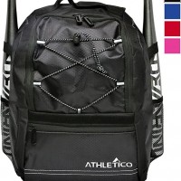 Athletico - Mochila de béisbol para jóvenes, para béisbol, baloncesto y equ...