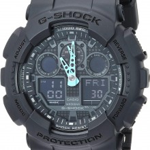 Casio GA-100C-8ACR reloj digital análogo resistente a los golpes G-Shock pa...