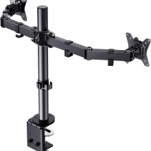 ErGear Soporte de monitor doble para monitor de 13 a 32 pulgadas, resistent...