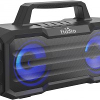 Fiodio Altavoces portátiles impermeables IPX6, altavoz inalámbrico para fie...