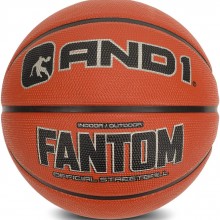 AND1 Fantom - Balón de baloncesto de goma, tamaño oficial, hecho para juego...