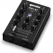 Gemini Sound MM1BT - Mezclador de podcasts de audio profesional Bluetooth d...