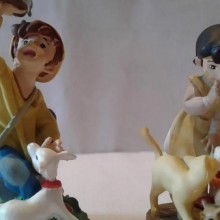 Gashapones de Heidi y Pedro