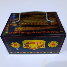 Alcancía de Lata Cofre Pirata años 70s