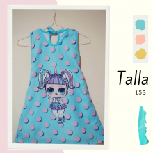 Vestido Casual Tipo Bata Lol Surprise