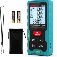 Metro Láser de Distancia Kiprim 70Metros Alta Precisión con Pantalla LCD ni...