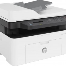 Impresora Multifuncional Láser HP M137FNW Monocromática, Compacta y Red