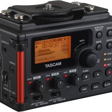 Grabador de Audio Digital Tascam DR-60DmkII para Cámara DSLR, Negro